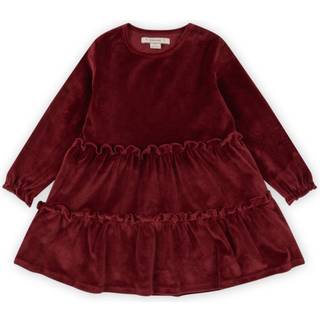 Jingle Kjole, Red Dahlia, 92 cm