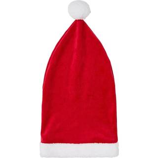 Name It Nissehue Jester Red Med Hvid Kant - Str. 54-55cm