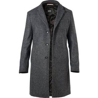 BOSS Black Herren Mantel grau meliert