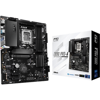 ASRock Z890 PRO-A Bundkort - Intel Z890 - Intel LGA1851 socket - DDR5 RAM - ATX