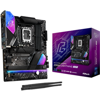 ASRock Z890 LIGHTNING WIFI Bundkort - Intel Z890 - Intel LGA1851 socket - DDR5 RAM - ATX