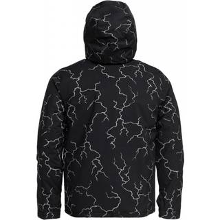 Quiksilver High In The Hood Printed Kids Jakke - T12 - high energy black refl