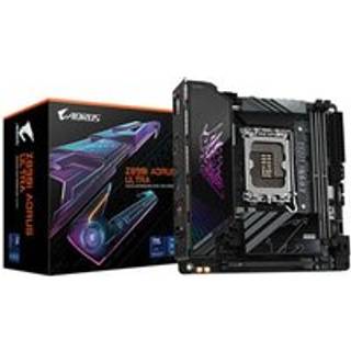 GIGABYTE Z890I AORUS ULTRA Motherboard - Supports Intel Core Ultra (Series 2) CPUs, 8+1+2 phases VRM, up to 8800MHz DDR5 (OC), 1xPCIe 5.0 + 1xPCIe 4.0, Wi-Fi 7, 2.5GbE LAN, Thunderbolt 4