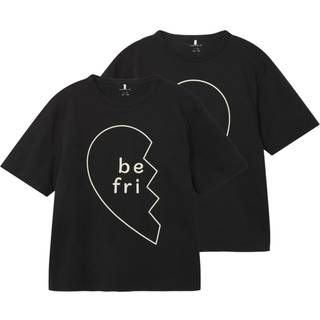 Name It Black Best Friends T-shirt (2-pak)