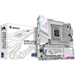 GIGABYTE Z890M AORUS ELITE WIFI7 ICE Bundkort - Intel Z890 - Intel LGA1851 socket - DDR5 RAM - Micro-ATX