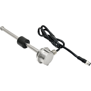 Tankgiver til brændstof &amp; vand KUS, NMEA 2000, rustfrit stål, 1 1/4" gevind, 150 mm