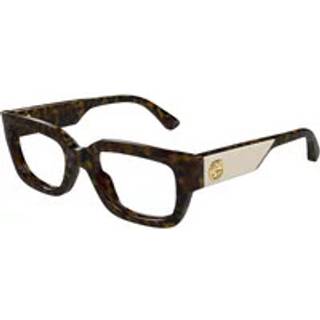 Gucci GG1666O 007 53 Briller Kvinder Tortoiseshell - Tortoise - 53mm