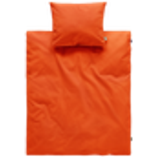 ZACK BABY sengesæt vogn/vugge økologisk - Orange