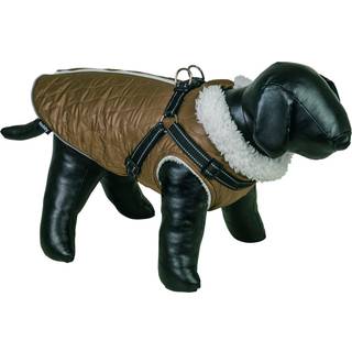 Hundefrakke - POLARA 2 i 1 - 44 cm - Brun