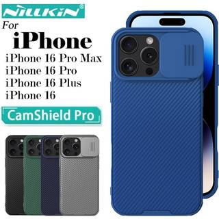 Nillkin CamShield Cover iPhone 16 Pro Max Blå