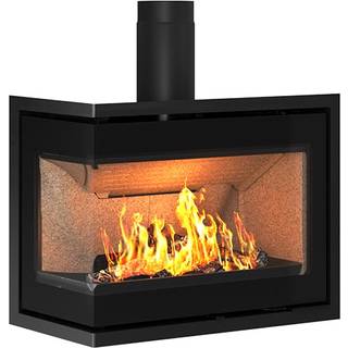 HWAM i40/56c hjørnepejs venstre