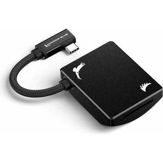 Angelbird SD Recording Module with SDXC, UHS-I, and UHS-II for MagSafe iPhone 15 Pro & Pro Max in Raven Black