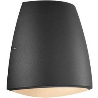 Coxs curved væglampe sort