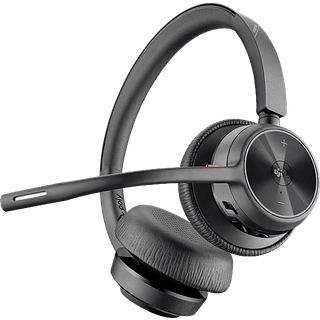 Poly Voyager 4320-M Trådløs Kablet Headset Sort