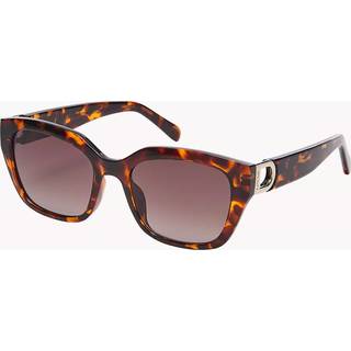 Fossil FOS 2139/G/S Asian Fit 086/HA 54 Solbriller Kvinder Tortoiseshell - Dark Tortoise - 54mm