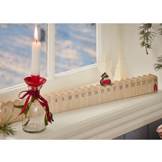 Julekalender 1-24 kørende bil
