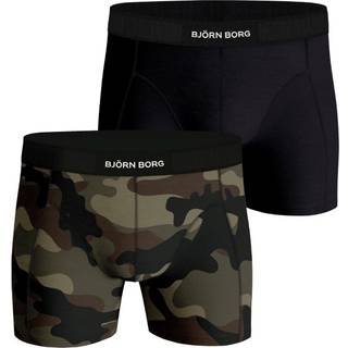 Björn Borg Premium Cotton Stretch Boxer 2-pack Sort, S