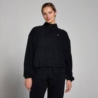 MP Funnel Neck 1/4 Zip Fleece til kvinder – Sort - S