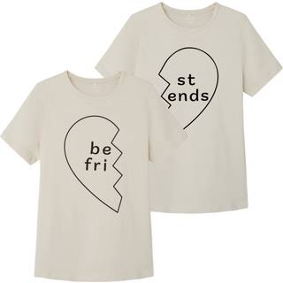 Name It Birch Best Friends T-shirt (2-pak)