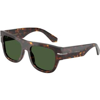 Dolce & Gabbana Mand DG4484 502/71 Solbriller Acetat Skildpadde Grøn Firkantet Normal