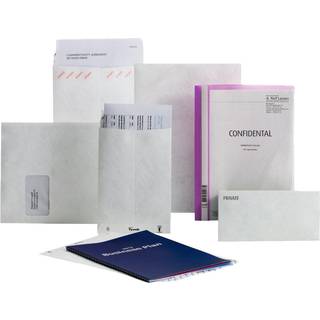 Tyvek sikkerhedskonvolut E4p 305x394mm hvid