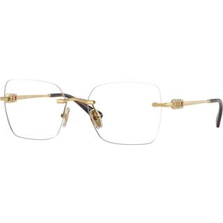 VOGUE EYEWEAR Kvinde VO4320B 280 Optiske stel Metal Guld Transparent Firkantet Normal