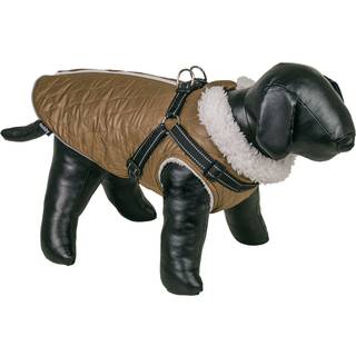 Hundefrakke - POLARA 2 i 1 - 26 cm - Brun