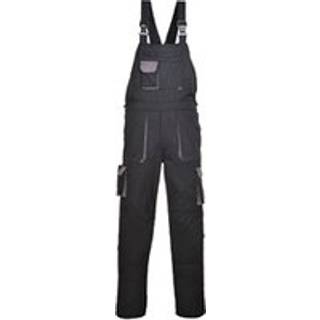 Portwest Texo 2-farvet Overall - sort (Størrelse: XS)