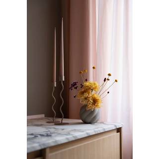 Cooee Design Curved lysestage 23 cm Taupe