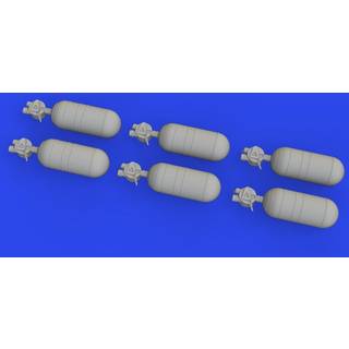 WWII USAAF oxygen cylinder A-6 PRINT