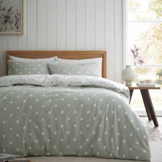 Catherine Lansfield Catherine Lansfield børstet 100% bomuld Polka Dot Dynebetræk Sæt