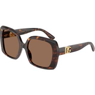 Dolce & Gabbana Kvinde DG4475 502/73 Solbriller Acetat Skildpadde Brun Firkantet Normal