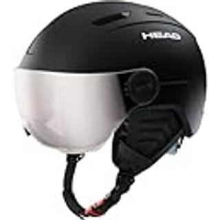 Head Mojo Visor, skihjelm med visir, junior, sort
