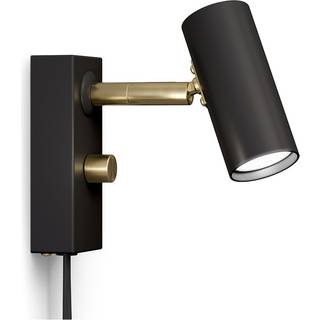Belid Cato Væglampe Matsort / - Væglamper Metal Messing - 5751093