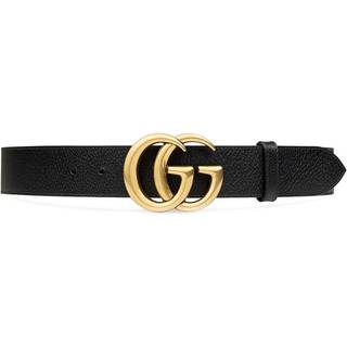 Gucci - 4cm Full-Grain Leather Belt - Men - Black - EU 90