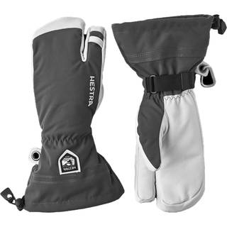 Hestra Army Leather Heli Ski 3-Finger 10 GREY
