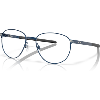 Oakley Mand OX5081 SWAY BAR R 508103 Optiske stel Titanium Blå Transparent Rund Normal