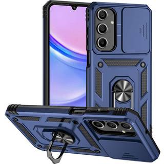 EIDERWOOD Samsung Galaxy A16 (4G/5G) Håndværker Bagside Cover m. Magnetisk Kickstand & Cam Slider - Blå
