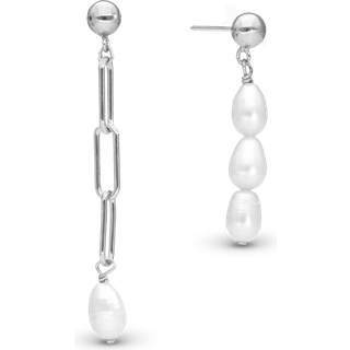 Christina Jewelry Playful Pearls øreringe i sølv