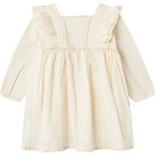 Lil Atelier Roso LS Dress - Turtledove