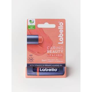 LABELLO Læbepomade Caring Beauty 3in1 SPF 30 Rose 4.8g