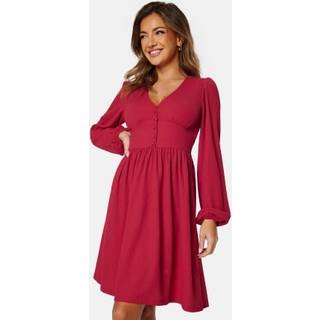 Structure Button Short Dress