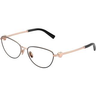 Tiffany Kvinde TF1164B 6105 Optiske stel Stål Sort Transparent Rund Normal