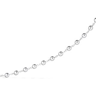 Scrouples armbånd kugler i sølv 18+2cm - Str. M