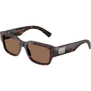 Dolce & Gabbana DG4483 502/73 54 Solbriller Mænd Tortoiseshell - Shiny Dark Tortoise - 54mm