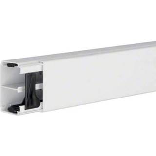 Tehalit kabelkanal komplet m. skillespor LF 40061 2 meter - perlehvid