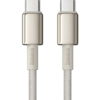 Baseus Tungsten Gold USB-C to USB-C Cable 100W 1m (gold)