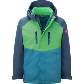 Trollkids Kid's Bryggen 3in1 Jacket 3 i 1-jakke Børn størrelse 92 farve blå