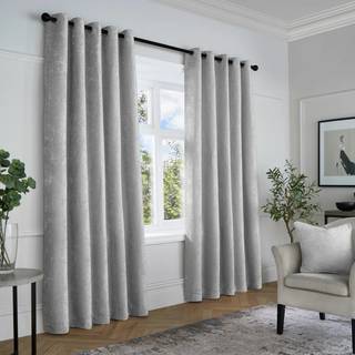 Curtina Curtina Textured Chenille Luxe Gardiner til gardinstang