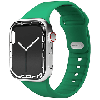 Vonmählen Apple Watch (38/40/SE/41/42mm) Classic Band 2 Genanvendt Silikone Rem - Grøn